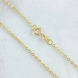 Cadena Aro seguido 1.05gr / 45cm / 1.2mm Oro Amarillo +3 18K *