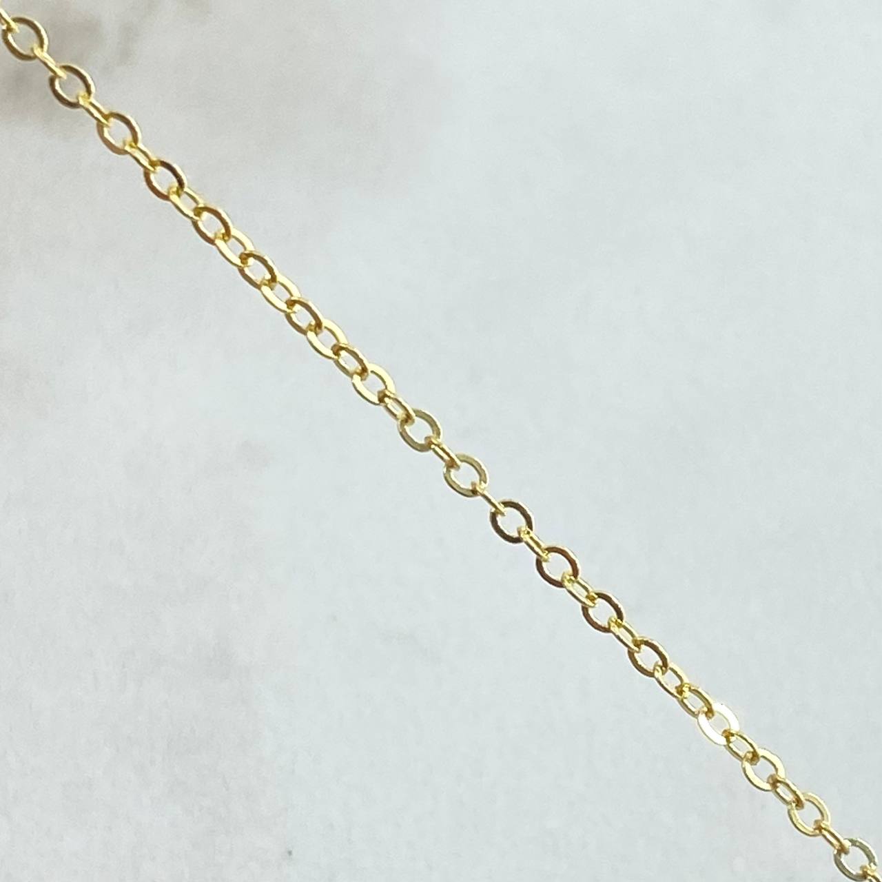 Cadena Aro seguido 1.05gr / 45cm / 1.2mm Oro Amarillo +3 18K *
