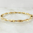 Pulso Aro Entorchado 6.75gr / 20cm / +4 Oro 18K *
