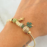 Pulso Aro Dijes 15.8gr / 20cm / Oro 18K *