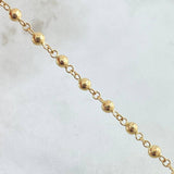 Pulso Tipo Militar 2.6gr / 20cm / Oro 18K *
