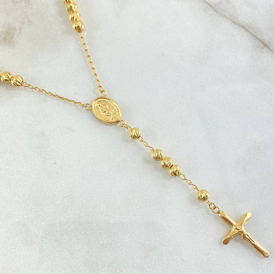 Rosario Virgen Miragrosa 8.2gr / 50cm / Oro 18K