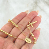 Rosario Virgen Miragrosa 8.2gr / 50cm / Oro 18K