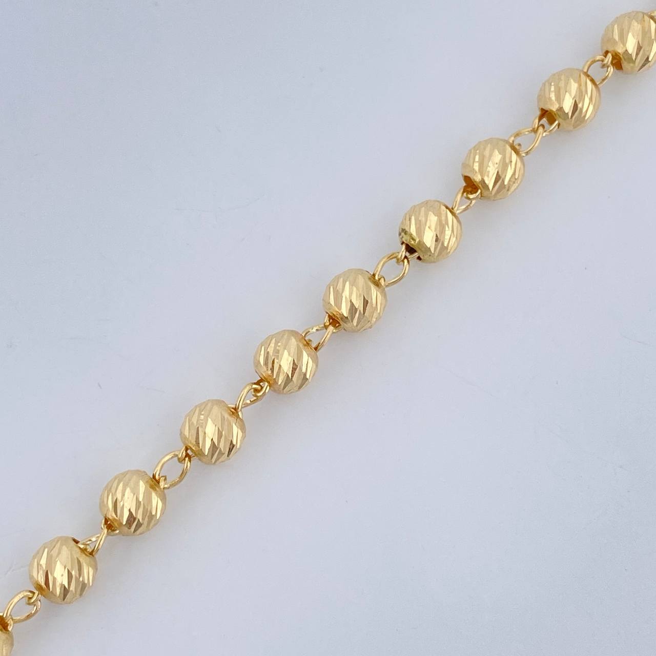 Pulso Tipo Militar 3.2gr / 19cm / Oro 18K $