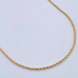 Cadena Lazo 4.95gr / 60cm / Oro Amarillo +3 18K $