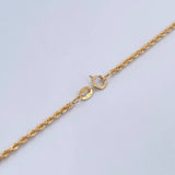 Cadena Lazo 1.75gr / 50.1cm / 1.6mm Oro Amarillo +3 18K &