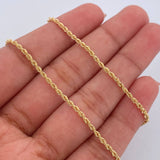 Cadena Lazo 1.75gr / 50.1cm / 1.6mm Oro Amarillo +3 18K &