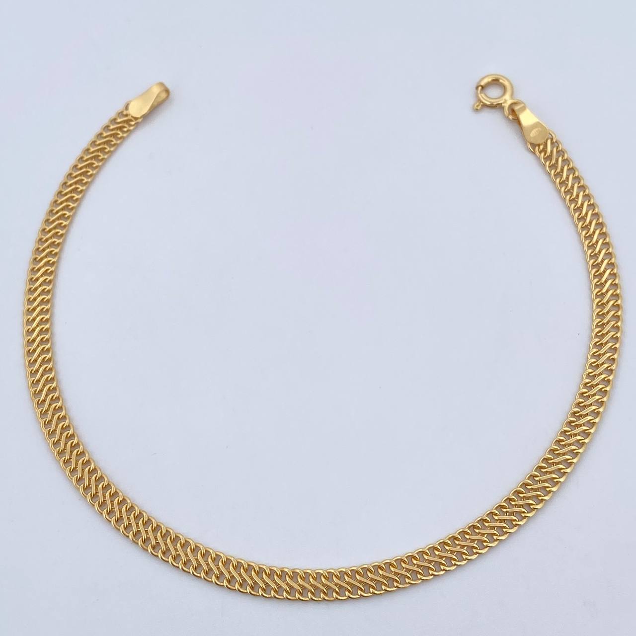 Pulso Sedusa 2.2gr / 19.1cm / 3.4mm Oro Amarillo +3 18K &