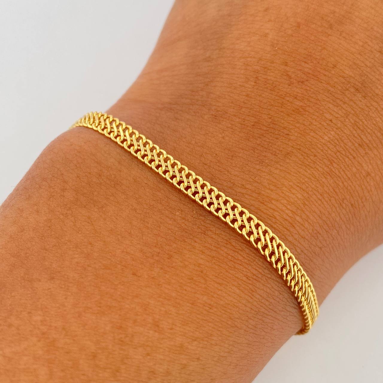 Pulso Sedusa 2.2gr / 19.1cm / 3.4mm Oro Amarillo +3 18K &