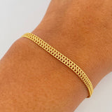 Pulso Sedusa 2.2gr / 19.1cm / 3.4mm Oro Amarillo +3 18K &