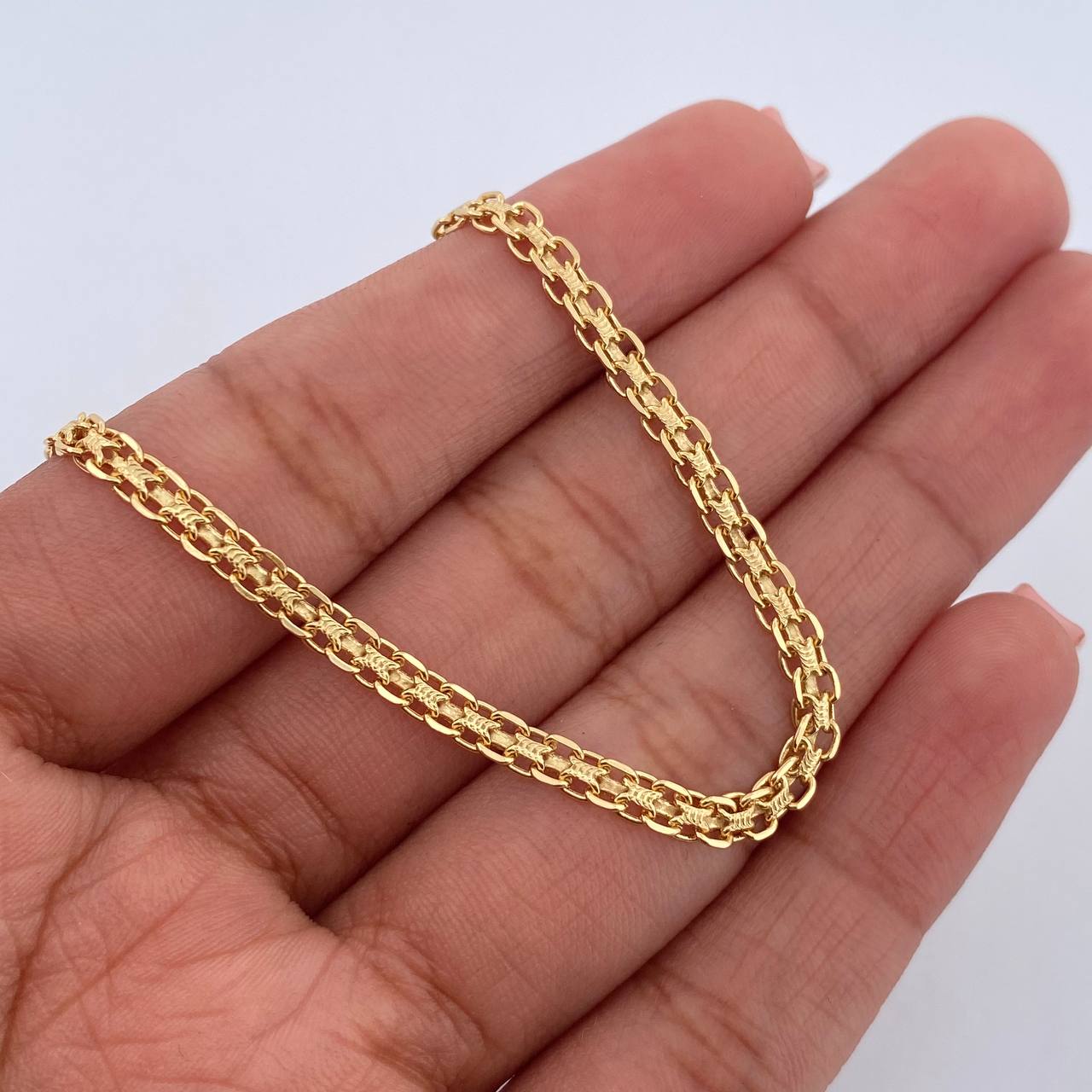 Pulso Chino 4.2gr / 18.9cm / 2.8mm Oro Amarillo +0 18K &
