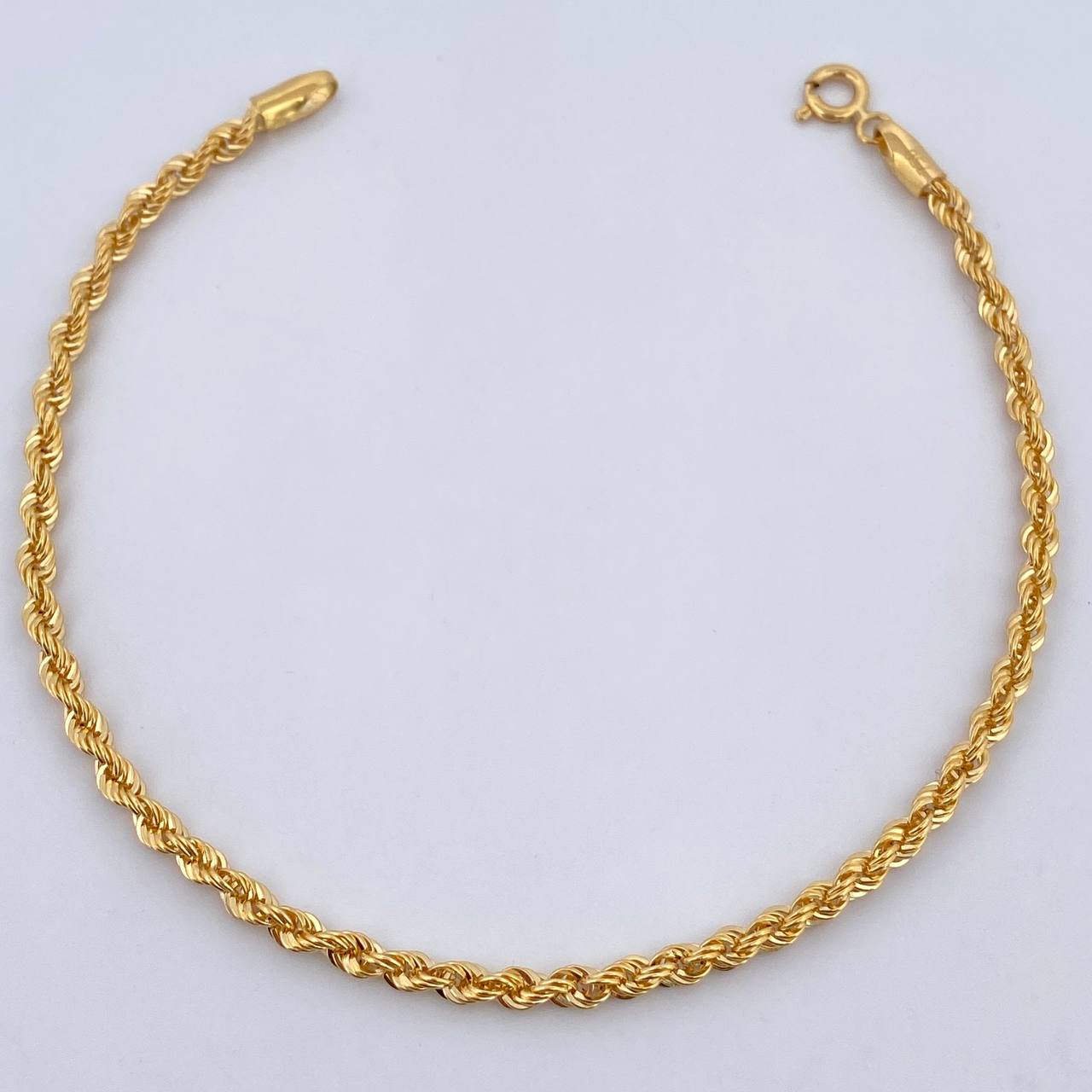 Pulso Lazo 1.9gr / 19.1cm / 2.4mm Oro Amarillo +3 18K &