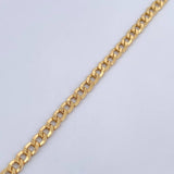 Pulso Cubano 4gr / 18.8cm / 3.8mm Oro Amarillo +0 18K &