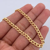 Pulso Cubano 4gr / 18.8cm / 3.8mm Oro Amarillo +0 18K &
