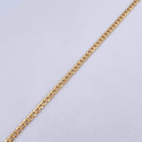 Pulso Cubano 2gr / 20.8cm / 2.5mm Oro Amarillo +1 18K &