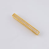 Herraje Barra 5.35 g / 3.8 cm Oro Amarillo 18K
