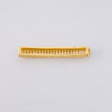Herraje Barra 5.35 g / 3.8 cm Oro Amarillo 18K