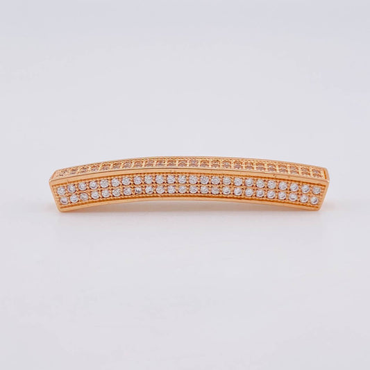 Herraje Barra 5.25 g / 3.8 cm Oro Rosa 18K