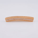 Herraje Barra 5.25 g / 3.8 cm Oro Rosa 18K