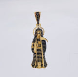 Dije Santa Muerte 7.05 g / 4.6 cm Oro Amarillo 18K