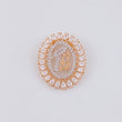 Dije Virgen Maria 2.8 g / 2.4 cm Oro Rosa 18K