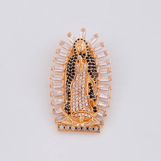 Dije Virgen de Guadalupe 10.95 g / 3.5 cm Oro Rosa 18K