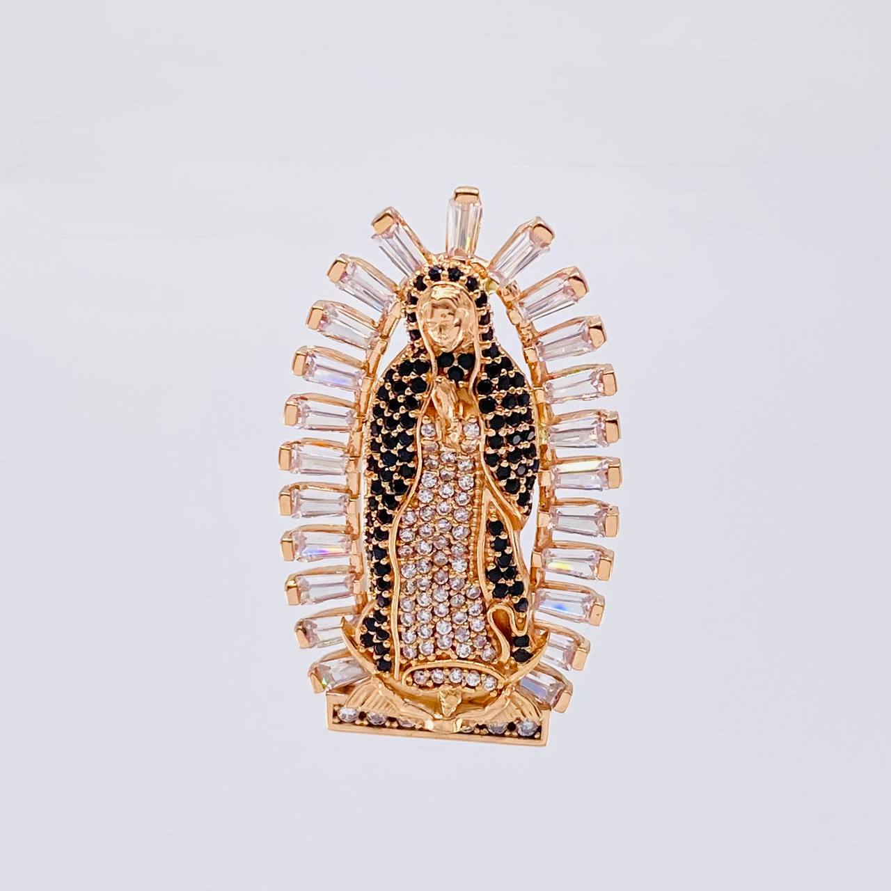 Dije Virgen De Guadalupe 10.95 g / 3.5 cm Oro Rosa 18K