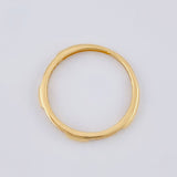 Anillo Desniveles Tupidos 1.35 g / T7 1/4 Oro Amarillo 18K