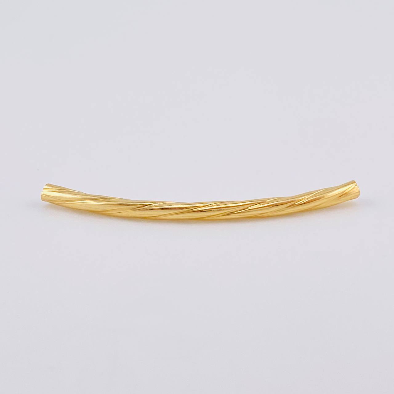 Herraje Cilindro 0.5 g / 4 cm Oro Amarillo 18K