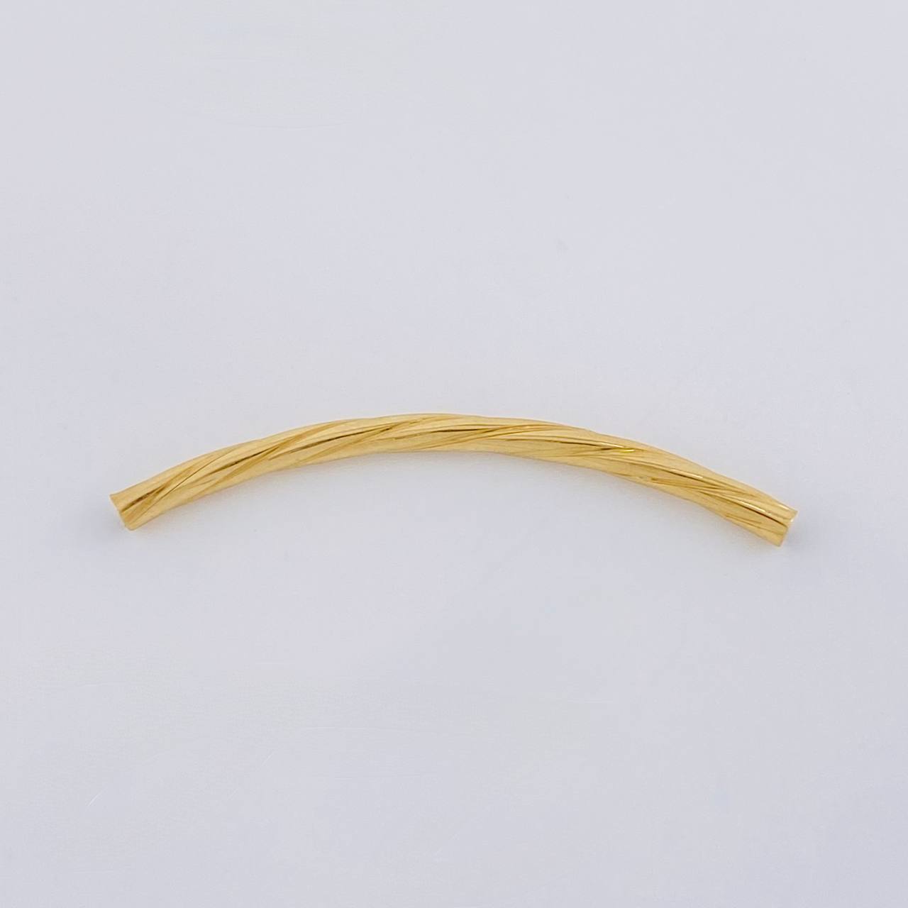 Herraje Cilindro 0.5 g / 4 cm Oro Amarillo 18K
