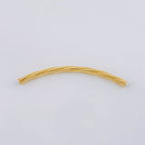 Herraje Cilindro 0.5 g / 4 cm Oro Amarillo 18K