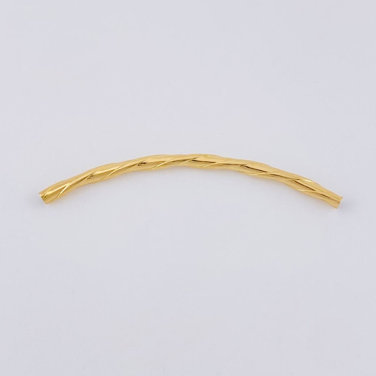Herraje Cilindro 0.3 g / 3.9 cm Oro Amarillo 18K