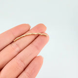 Herraje Cilindro 0.3 g / 3.9 cm Oro Amarillo 18K