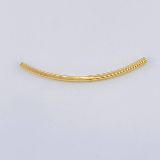 Herraje Cilindro 0.35 g / 3.9 cm Oro Amarillo 18K