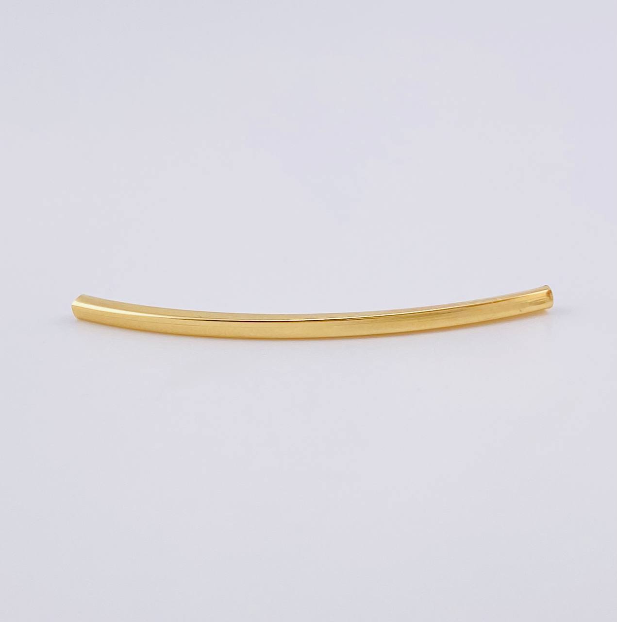 Herraje Cilindro 0.3 g / 3.8 cm Oro Amarillo 18K