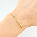 Herraje Cilindro 0.3 g / 3.9 cm Oro Amarillo 18K