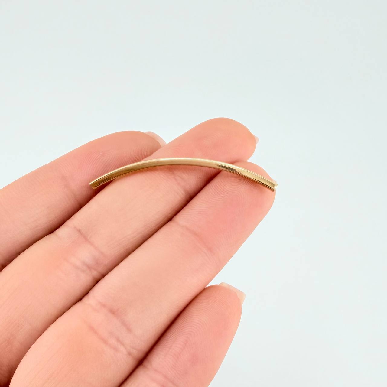 Herraje Cilindro 0.3 g / 3.9 cm Oro Amarillo 18K