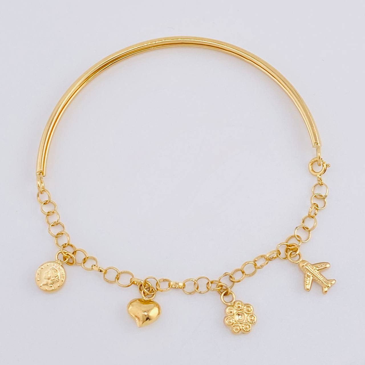 Pulso Roll On Casandra 4.5 g / 17.5 cm / 3.3 mm Oro Amarillo 18K