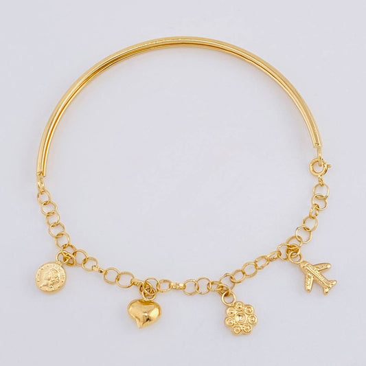 Pulso Roll On Casandra 4.5 g / 17.5 cm / 3.3 mm Oro Amarillo 18K