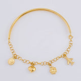 Pulso Roll On Casandra 4.5 g / 17.5 cm / 3.3 mm Oro Amarillo 18K