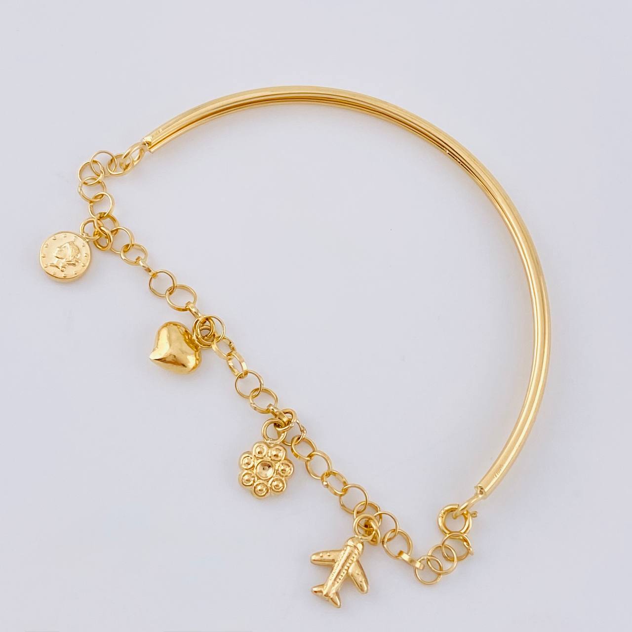 Pulso Roll On Casandra 4.5 g / 17.5 cm / 3.3 mm Oro Amarillo 18K