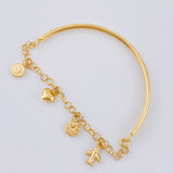 Pulso Roll On Casandra 4.5 g / 17.5 cm / 3.3 mm Oro Amarillo 18K
