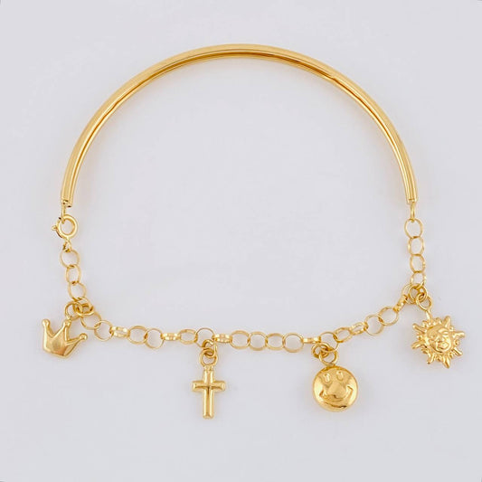 Pulso Roll On Casandra 3.95 g / 17.5 cm / 3.3 mm Oro Amarillo 18K