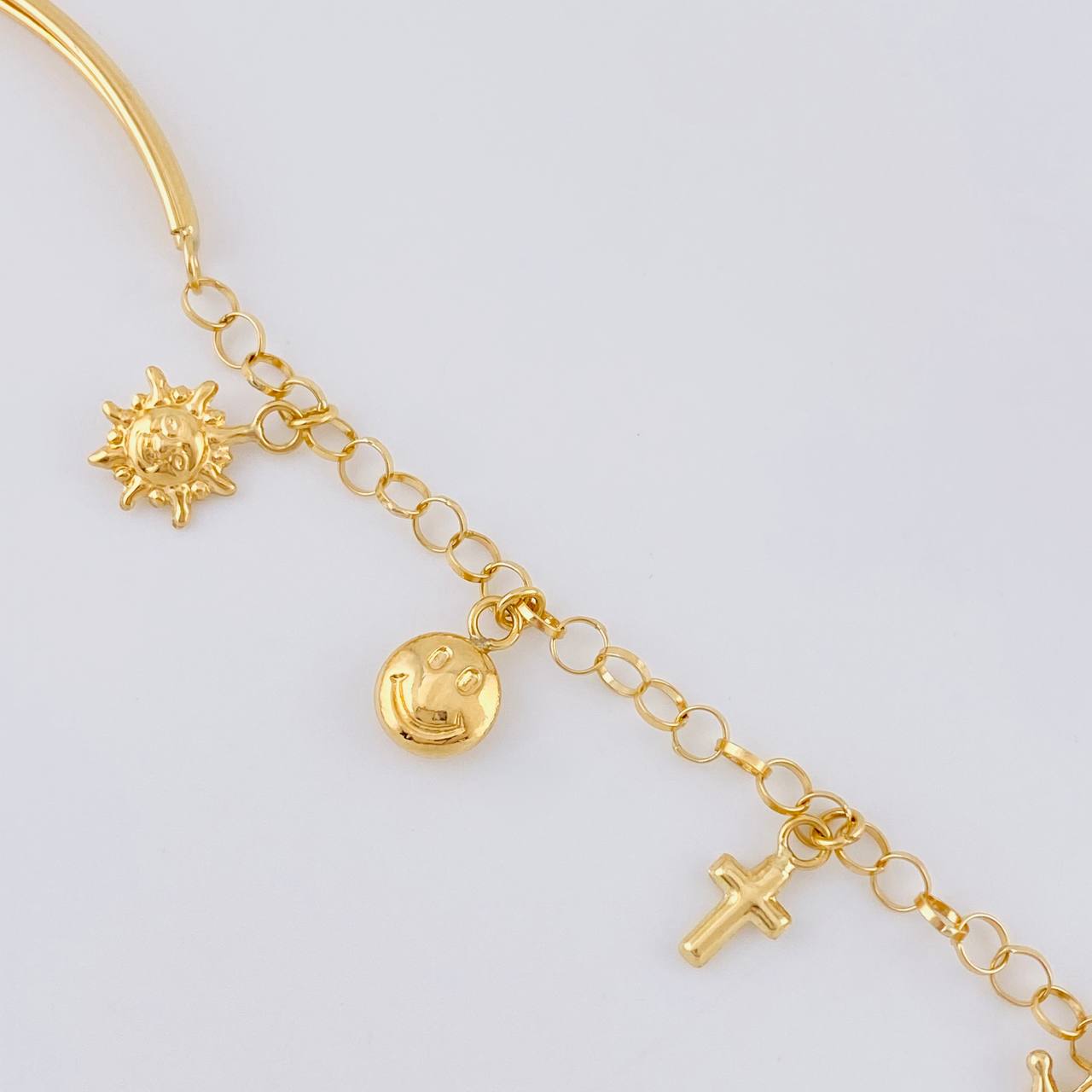 Pulso Roll On Casandra 3.95 g / 17.5 cm / 3.3 mm Oro Amarillo 18K
