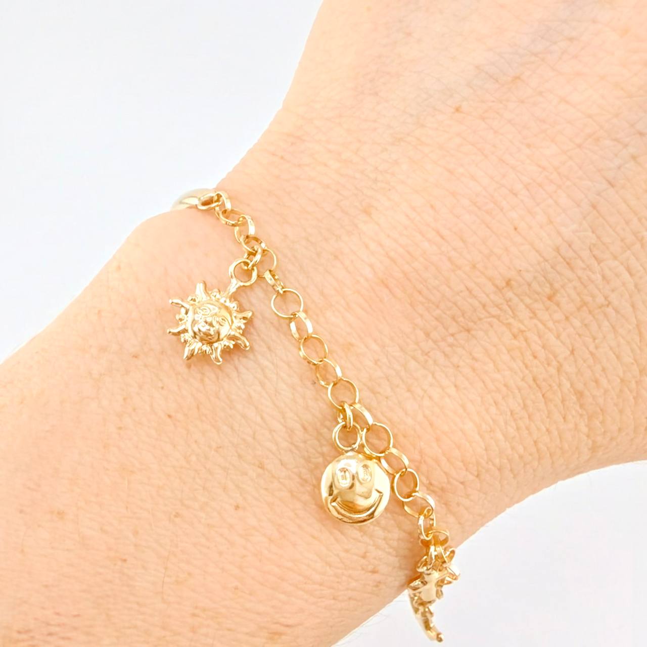 Pulso Roll On Casandra 3.95 g / 17.5 cm / 3.3 mm Oro Amarillo 18K