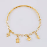 Pulso Roll On Casandra 4.4 g / 17.5 cm / 3.3 mm Oro Amarillo 18K