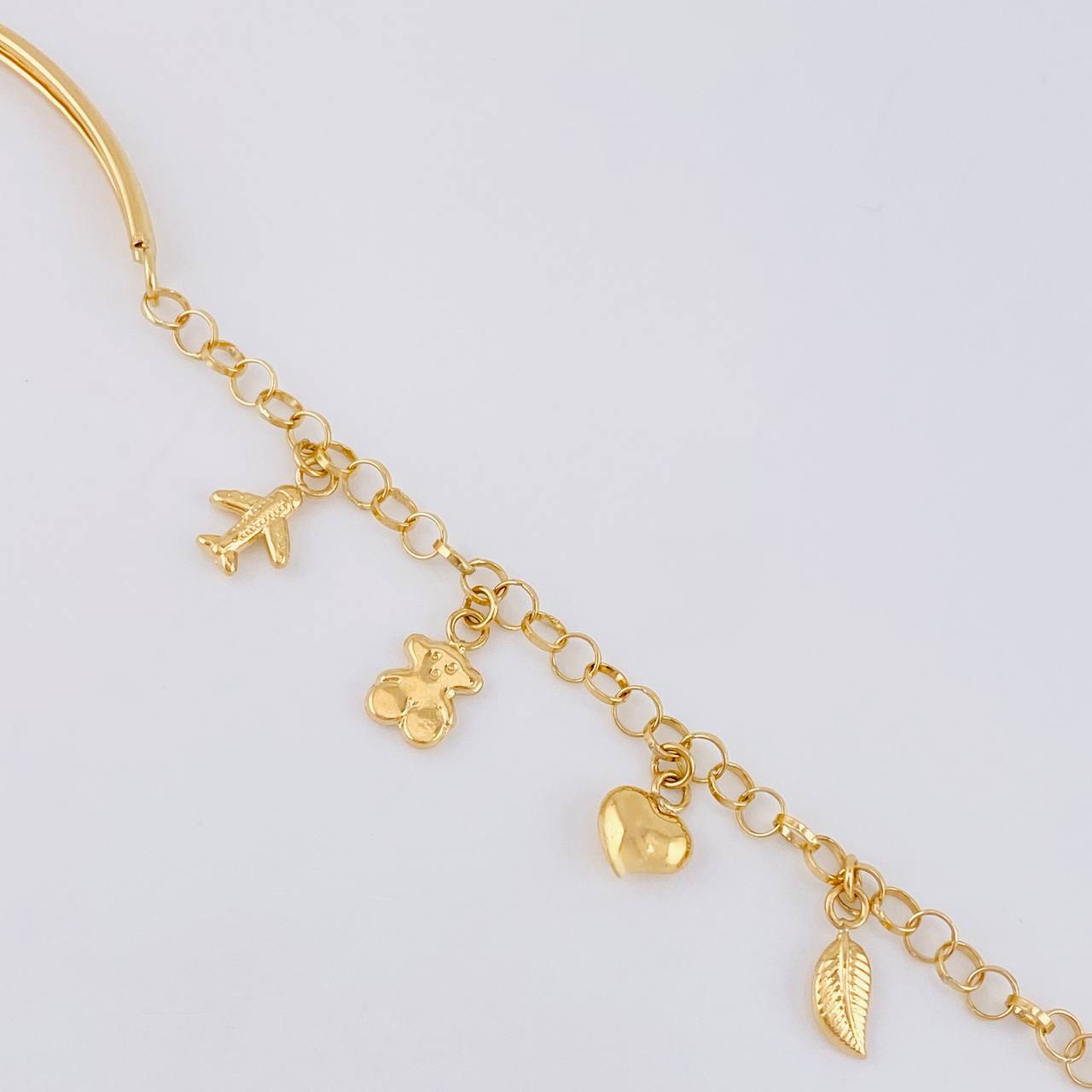 Pulso Roll On Casandra 4.4 g / 17.5 cm / 3.3 mm Oro Amarillo 18K