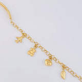 Pulso Roll On Casandra 4.4 g / 17.5 cm / 3.3 mm Oro Amarillo 18K