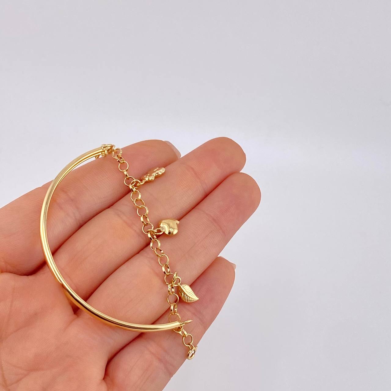 Pulso Roll On Casandra 4.4 g / 17.5 cm / 3.3 mm Oro Amarillo 18K