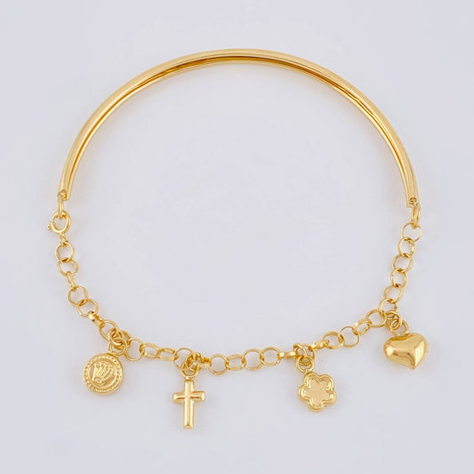 Pulso Roll On Casandra 4.55 g / 17.5 cm / 3.3 mm Oro Amarillo 18K